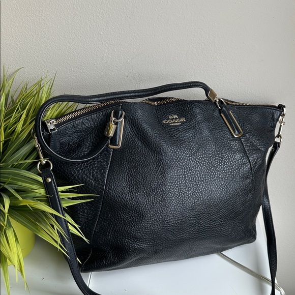 🎠Coach | XL Leather Coach Bag - Picture 2 of 16